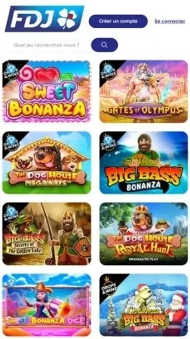 FDJ Casino Screenshot